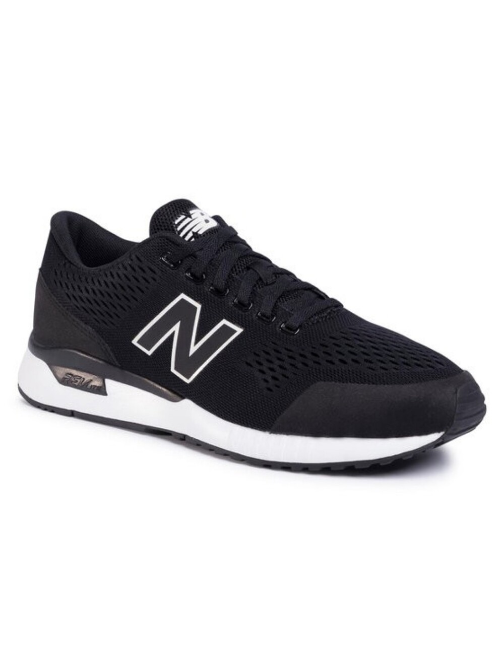 New Balance Black and White Athletic Shoes